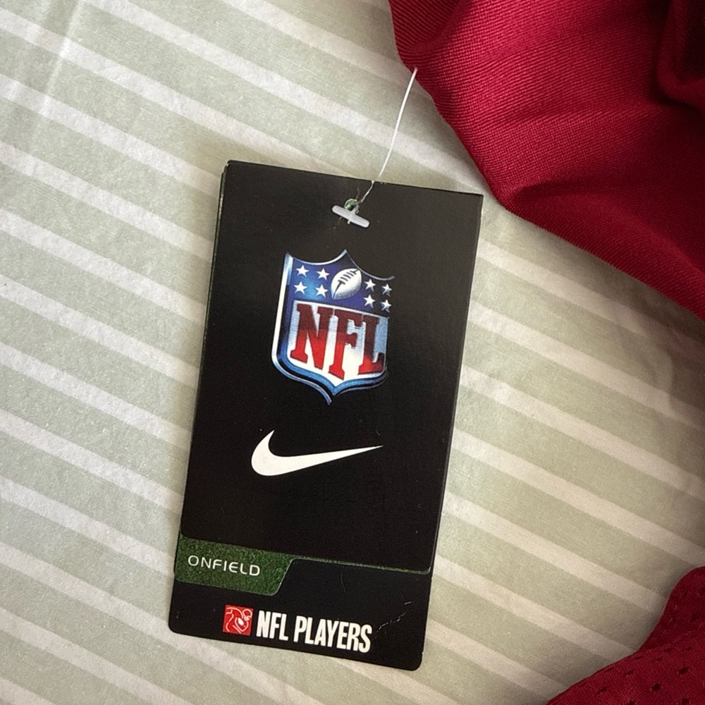 NFL Burgundy and Gold Men's Jersey - Picture 6 of 7